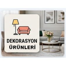 Dekorasyon ürünleri