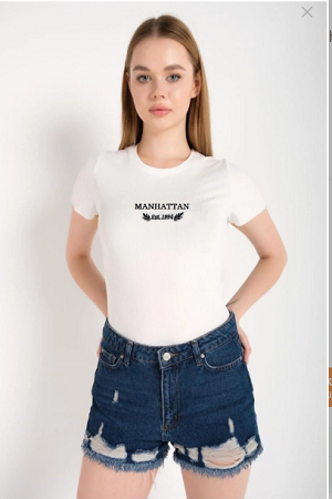Beyaz T-shirt